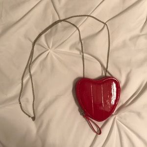 Red Heart Purse